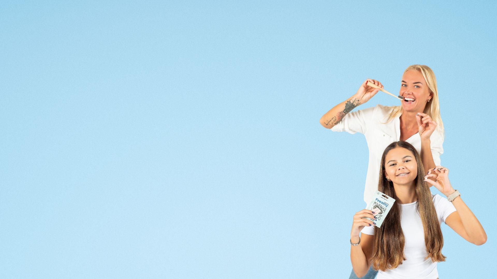 Natural toothpaste tablets - FRESMY